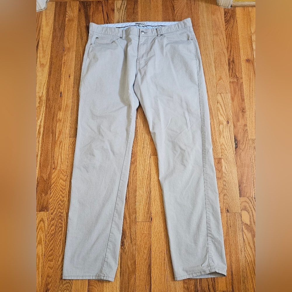 Peter Millar Signature Sateen Five-Pocket Pants Size 38